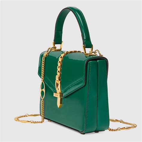 mini sylvie leather shoulder bag gucci|gucci sylvie 1969 bag.